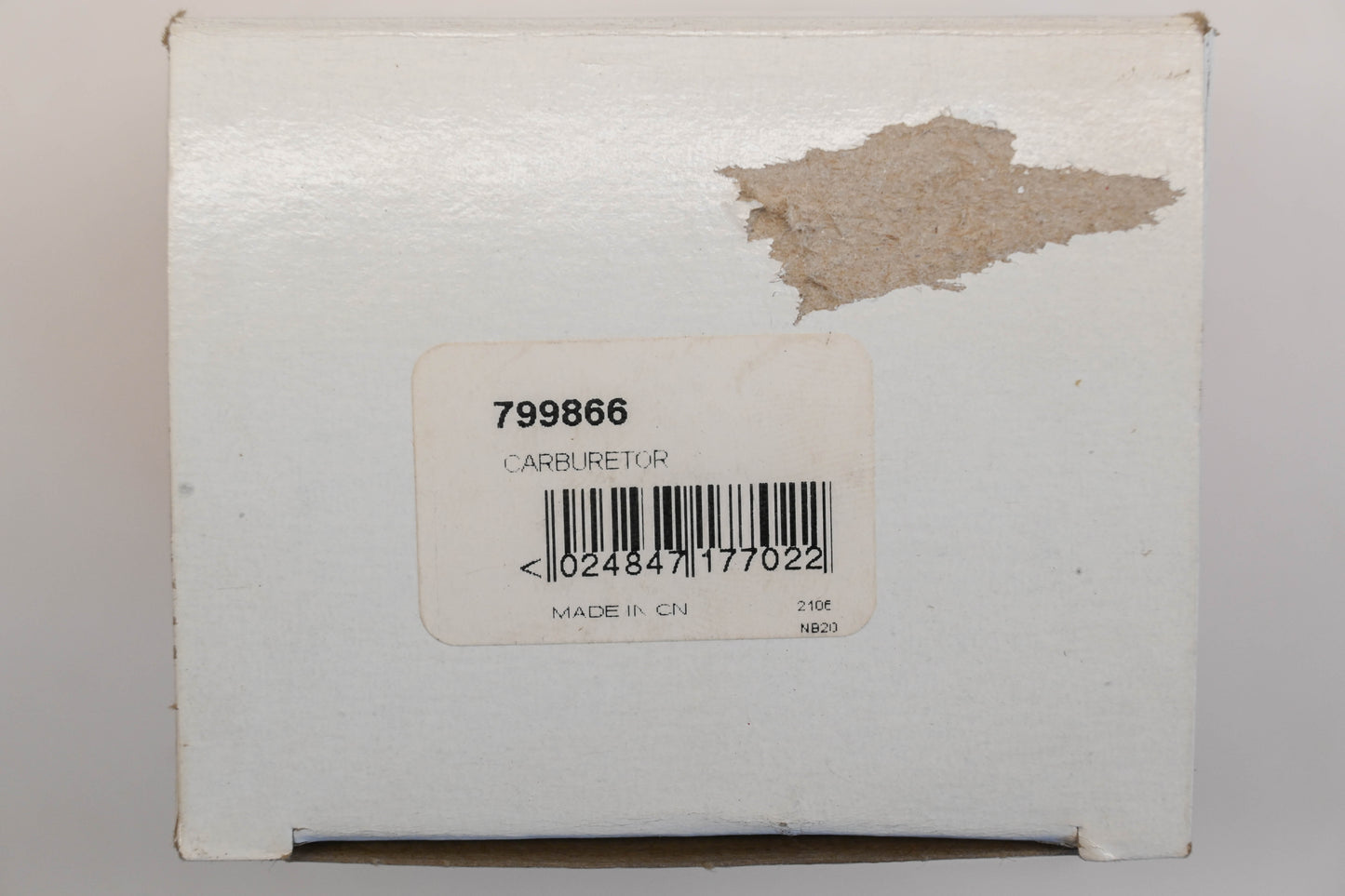 New OEM Briggs & Stratton 799866 Carburetor Kit NOS