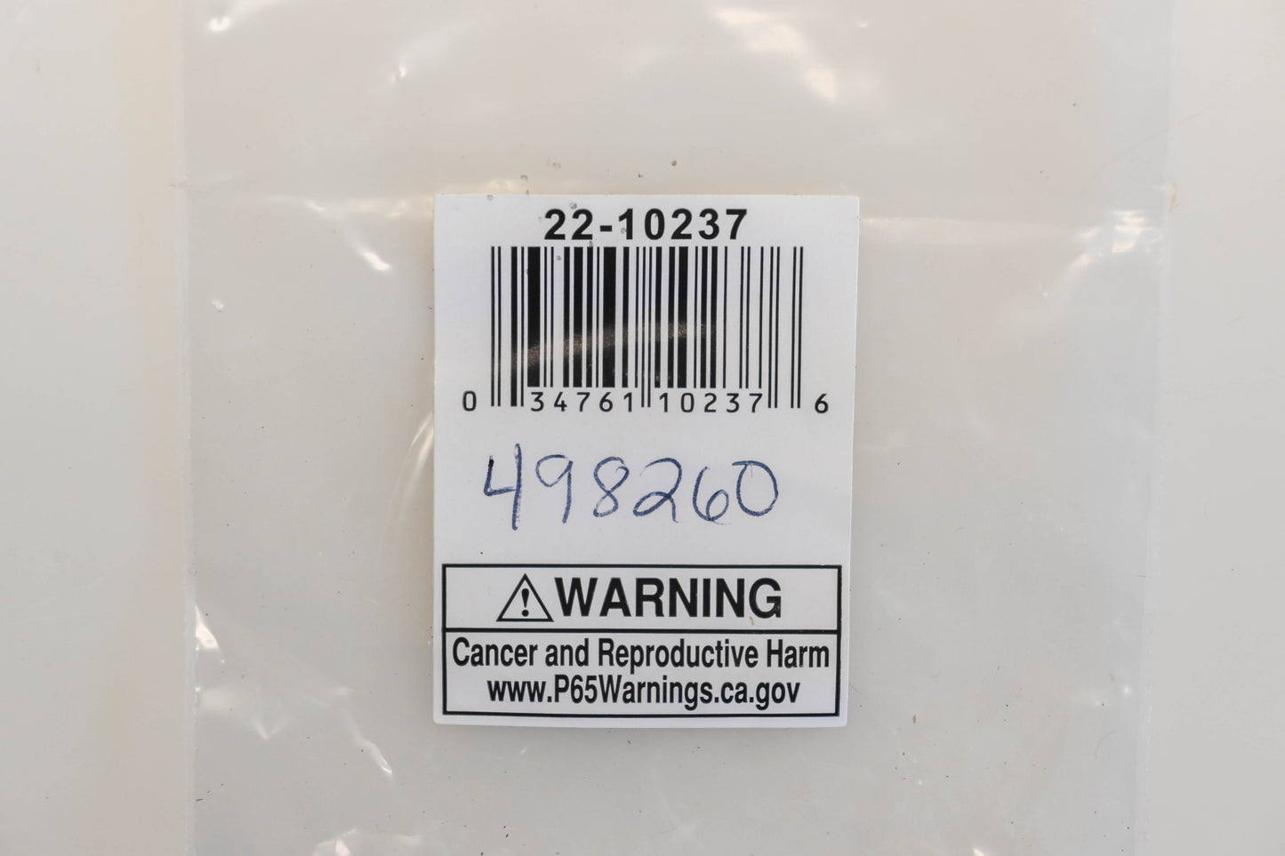 Rotary 22-10237, 498260, 493762 Carburetor Repair Kit NOS
