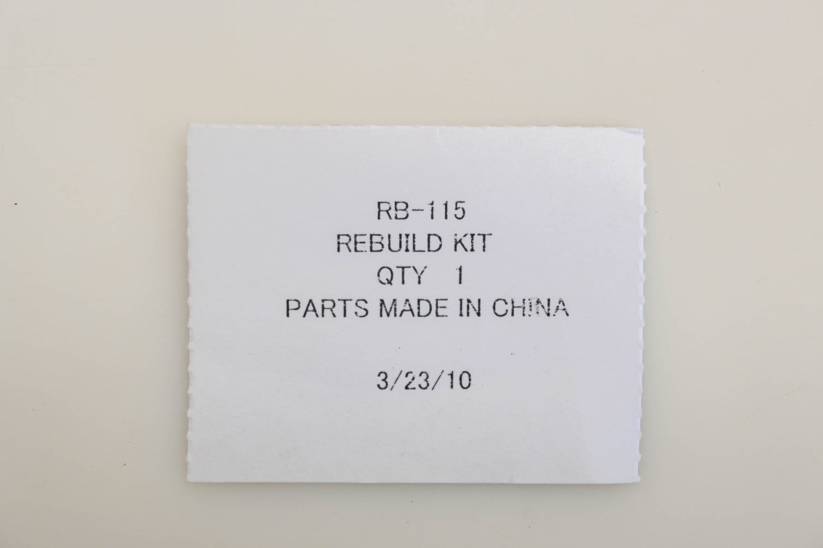 Zama RB-115 Carburetor Repair Kit NOS