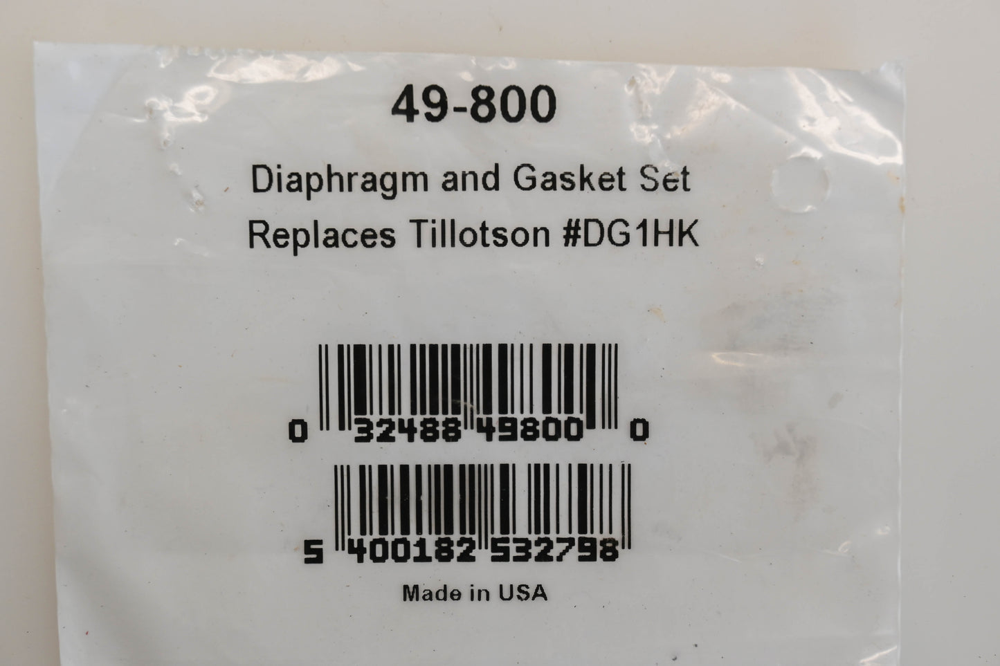 Oregon 49-800, DG1HK Carburetor Repair Kit NOS