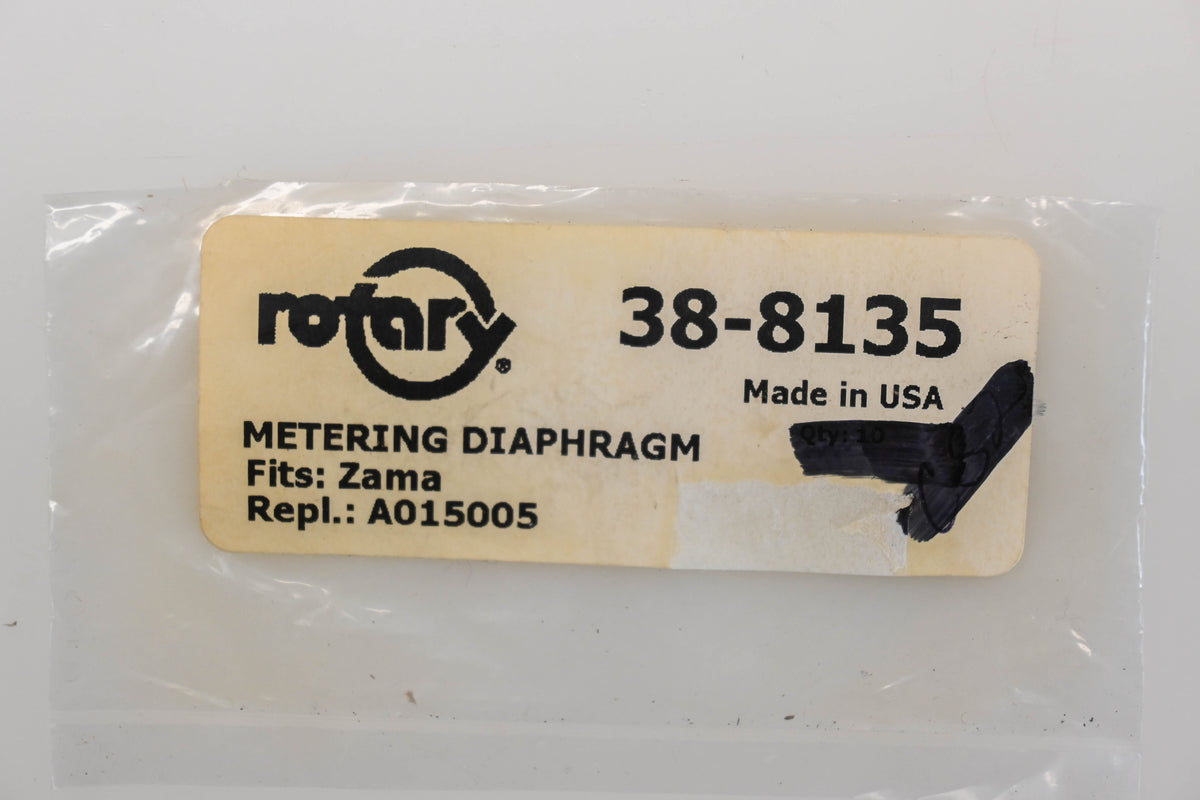 Rotary 38-8135, A015005 Metering Diaphragm NOS