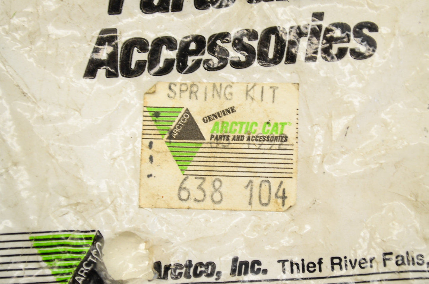OEM Arctic Cat 0638-104 Spring Adjusting Block Kit NOS