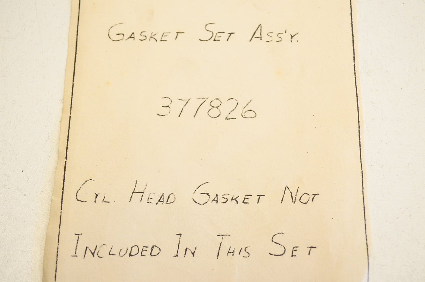 New OEM OMC Gasket Assembly NOS
