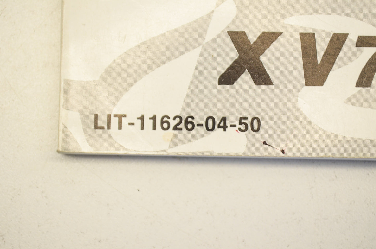 New OEM Yamaha XV700N/NC Owner's Manual NOS