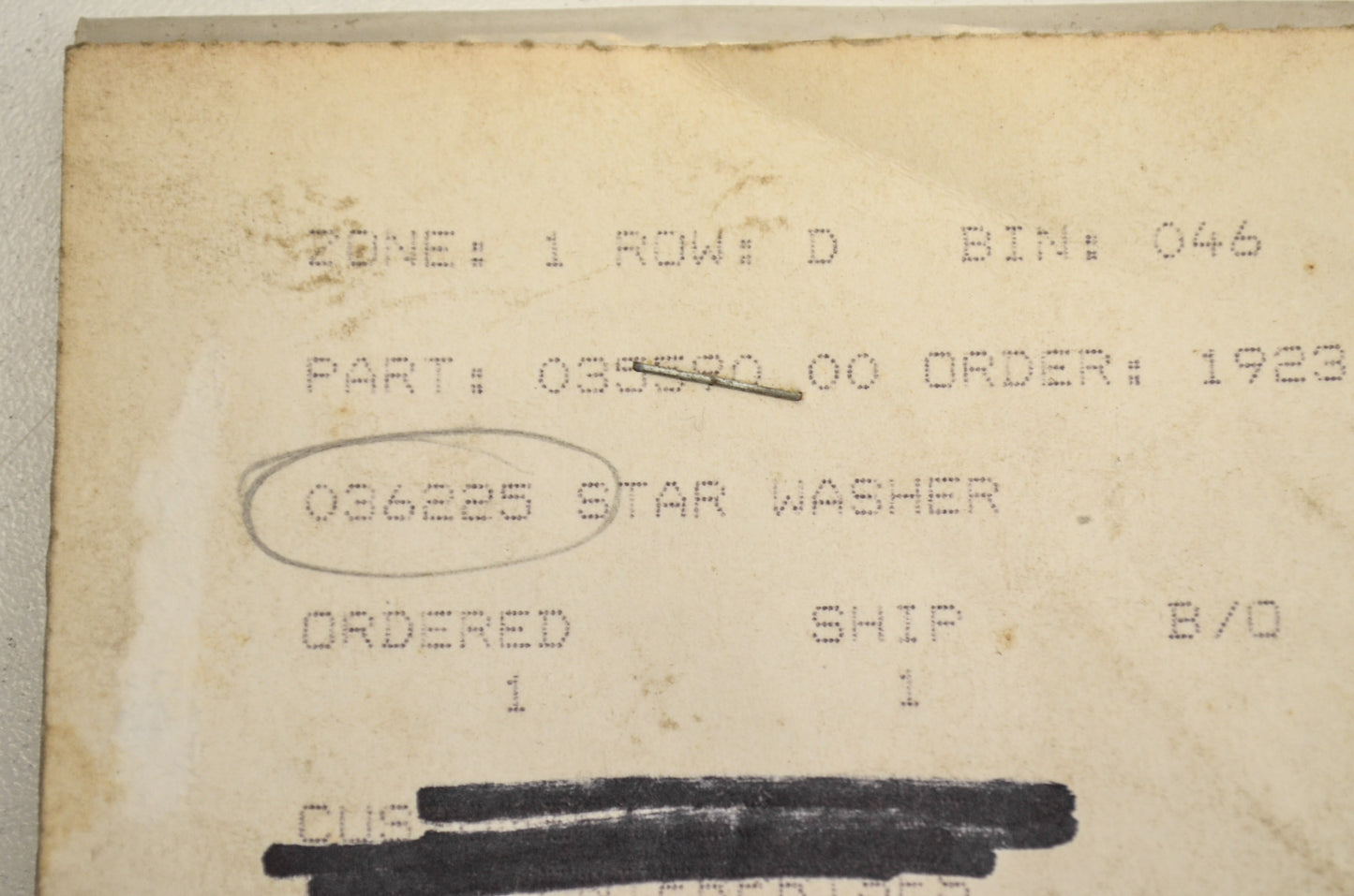 New Gravely Star Washer NOS