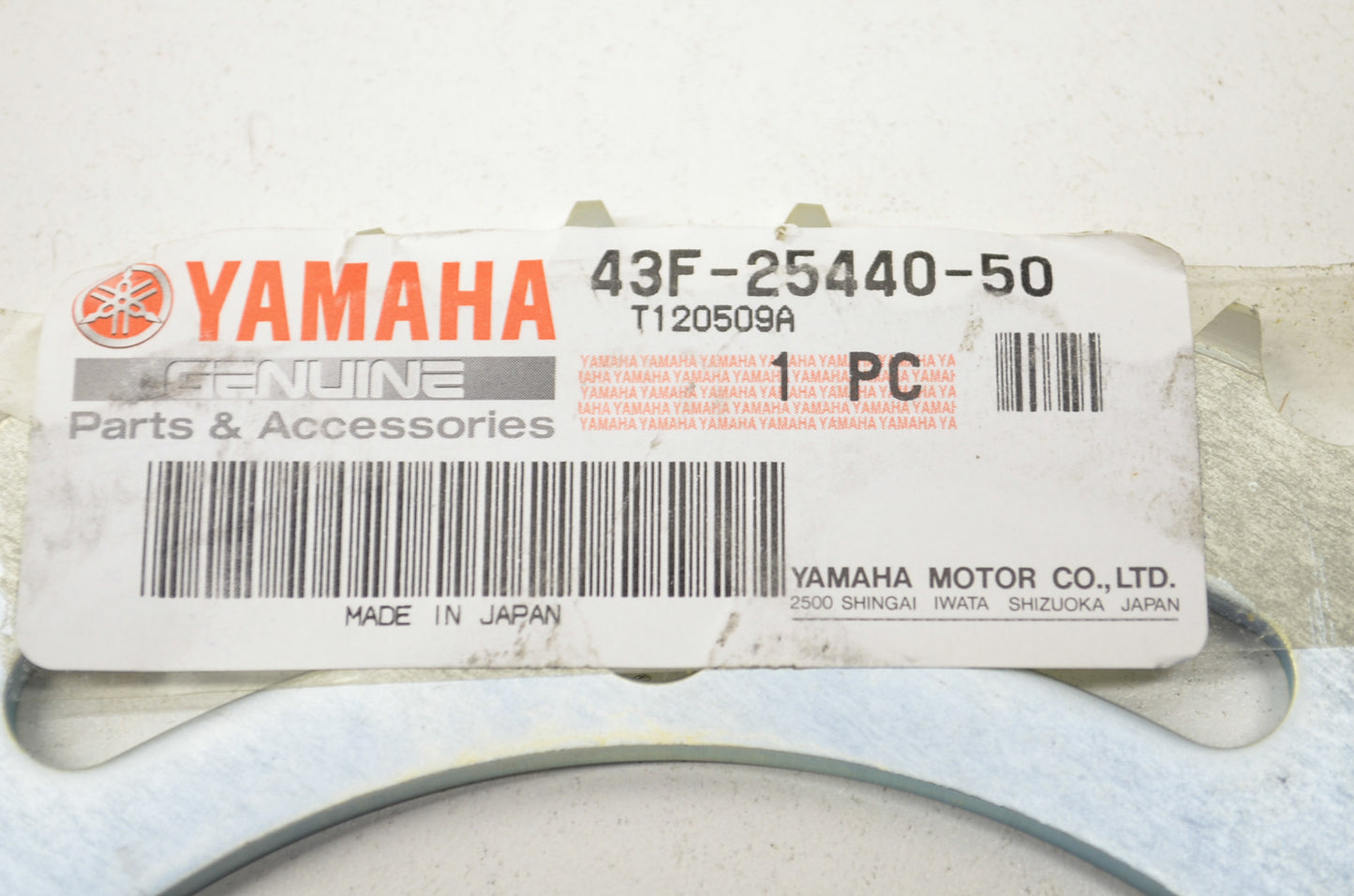 OEM Yamaha 43F-25440-50-00 Driven Sprocket 40T NOS
