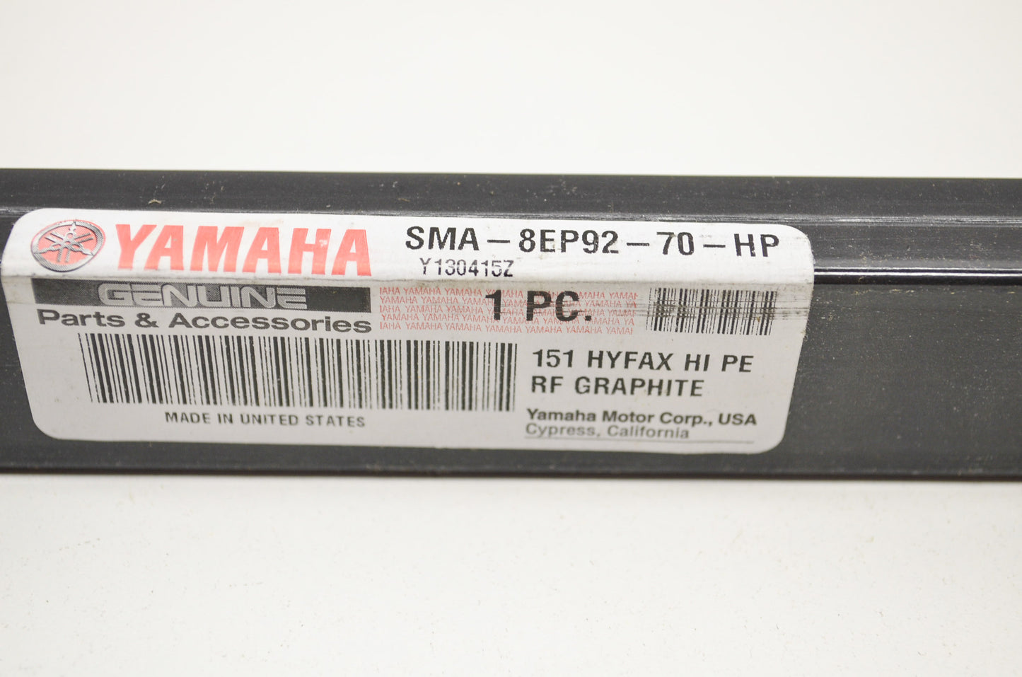 NEW OEM Yamaha Runners QTY 2 151 Hyfax HI Perf Graphite NOS