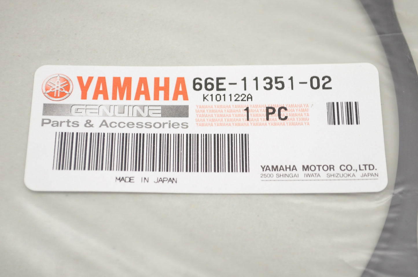OEM Yamaha 66E-11351-02-00 Cylinder Gasket NOS