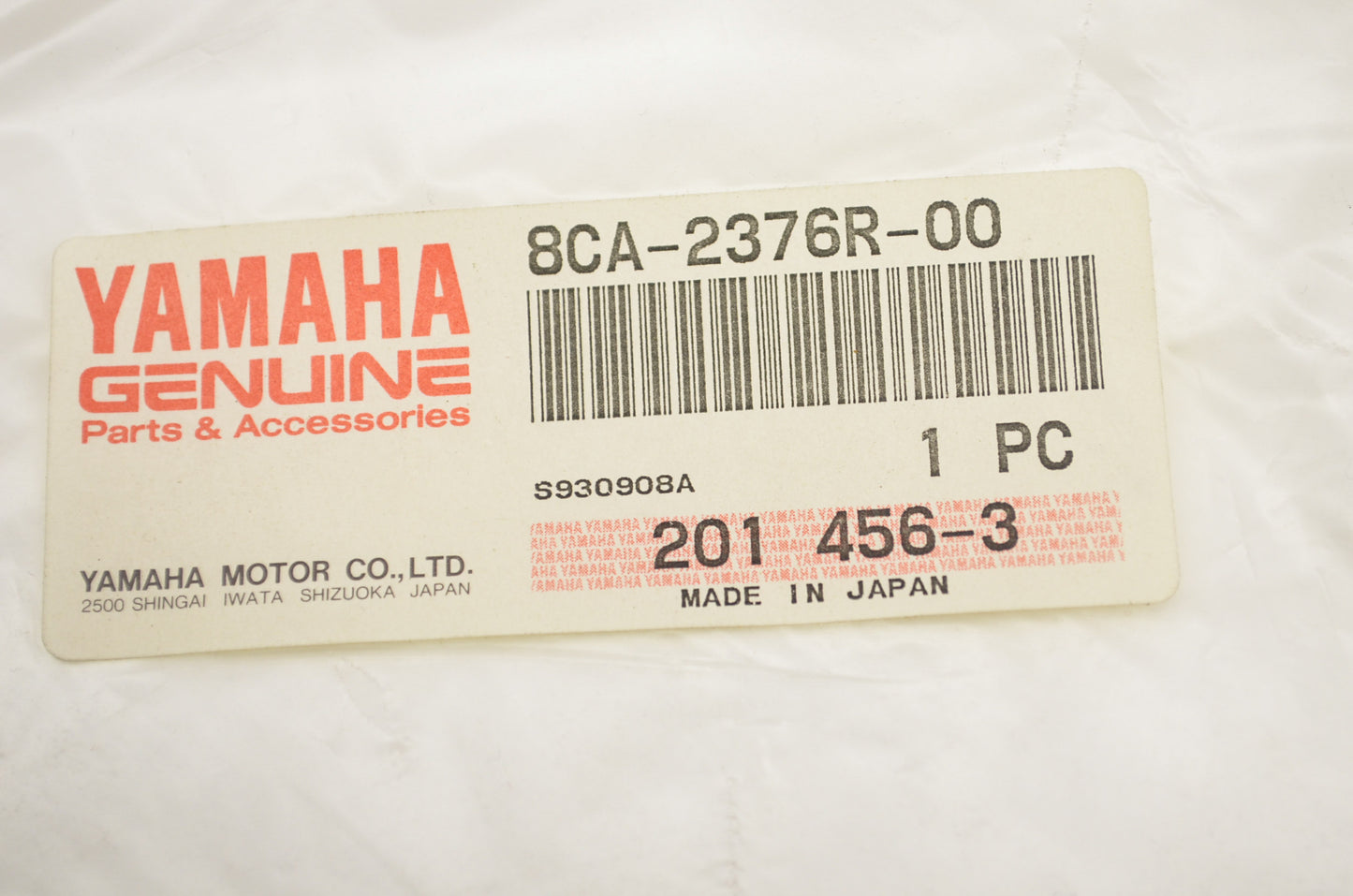 OEM Yamaha 8CA-2376R-00-00 Protector NOS