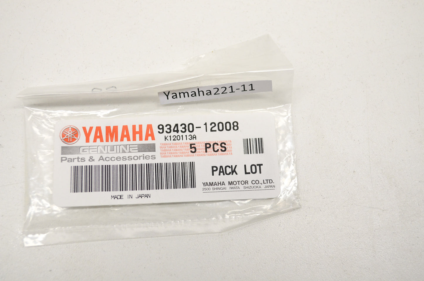 OEM Yamaha 93430-12008-00 Type Circlip Qty 3 NOS