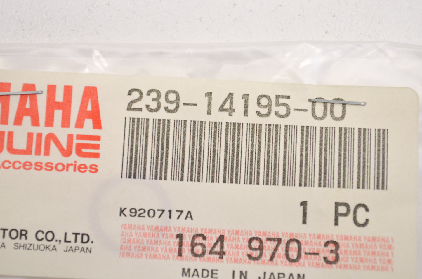 New OEM Yamaha 239-14195-00-00 Needle Valve Washer NOS