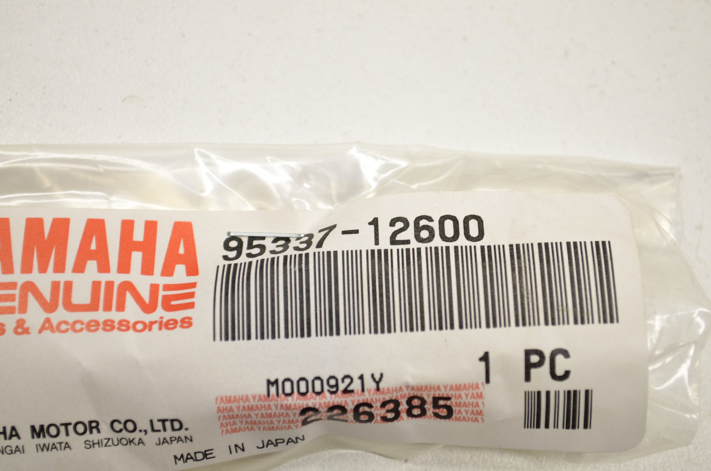 OEM Yamaha 95337-12600-00 Nut (6TA) NOS