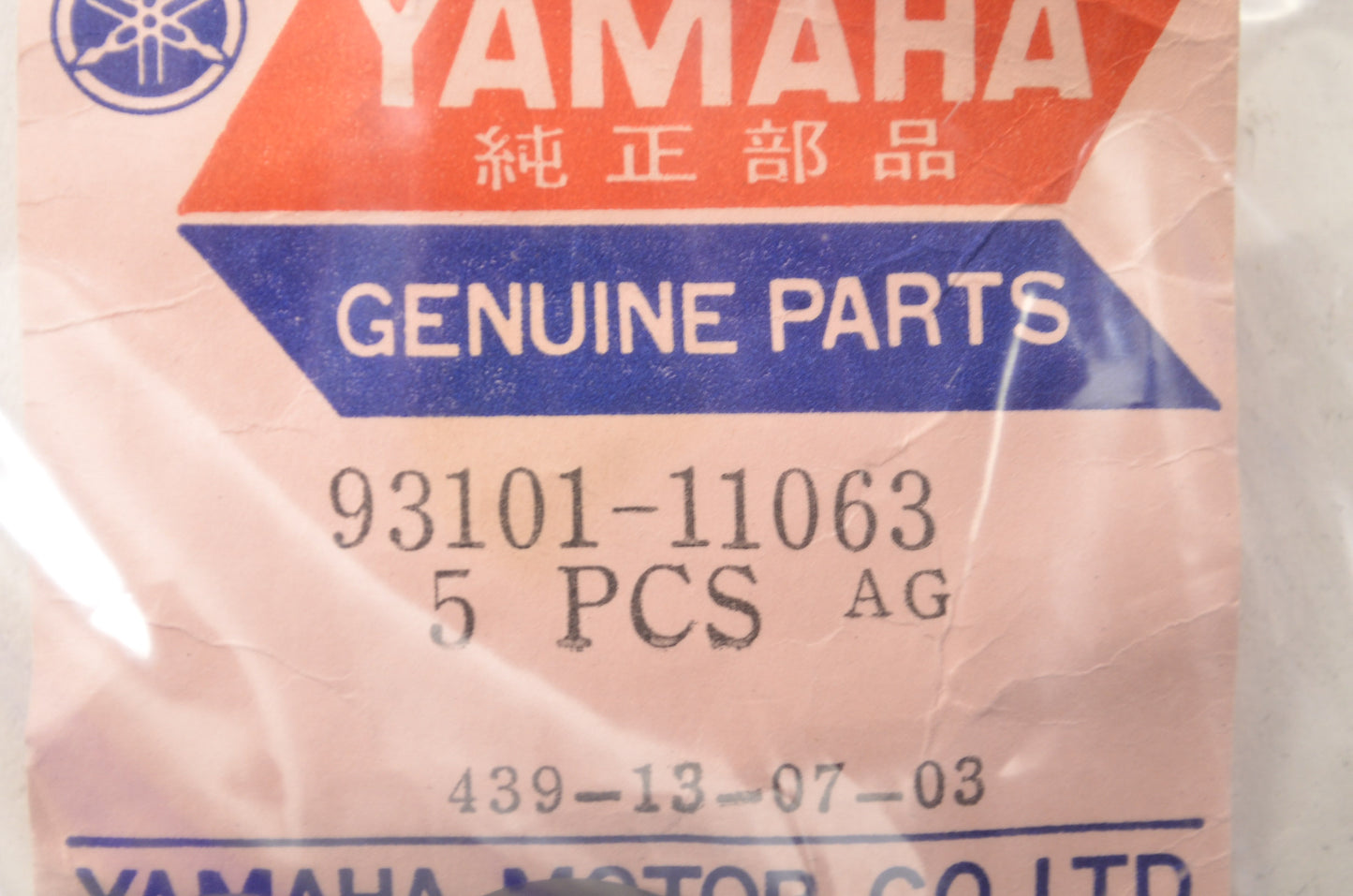 OEM Yamaha 93101-11063-00 Oil Seal Type S NOS