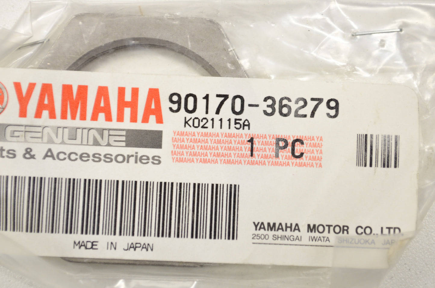 New OEM Yamaha 90170-36279-00 Hexagon Nut NOS