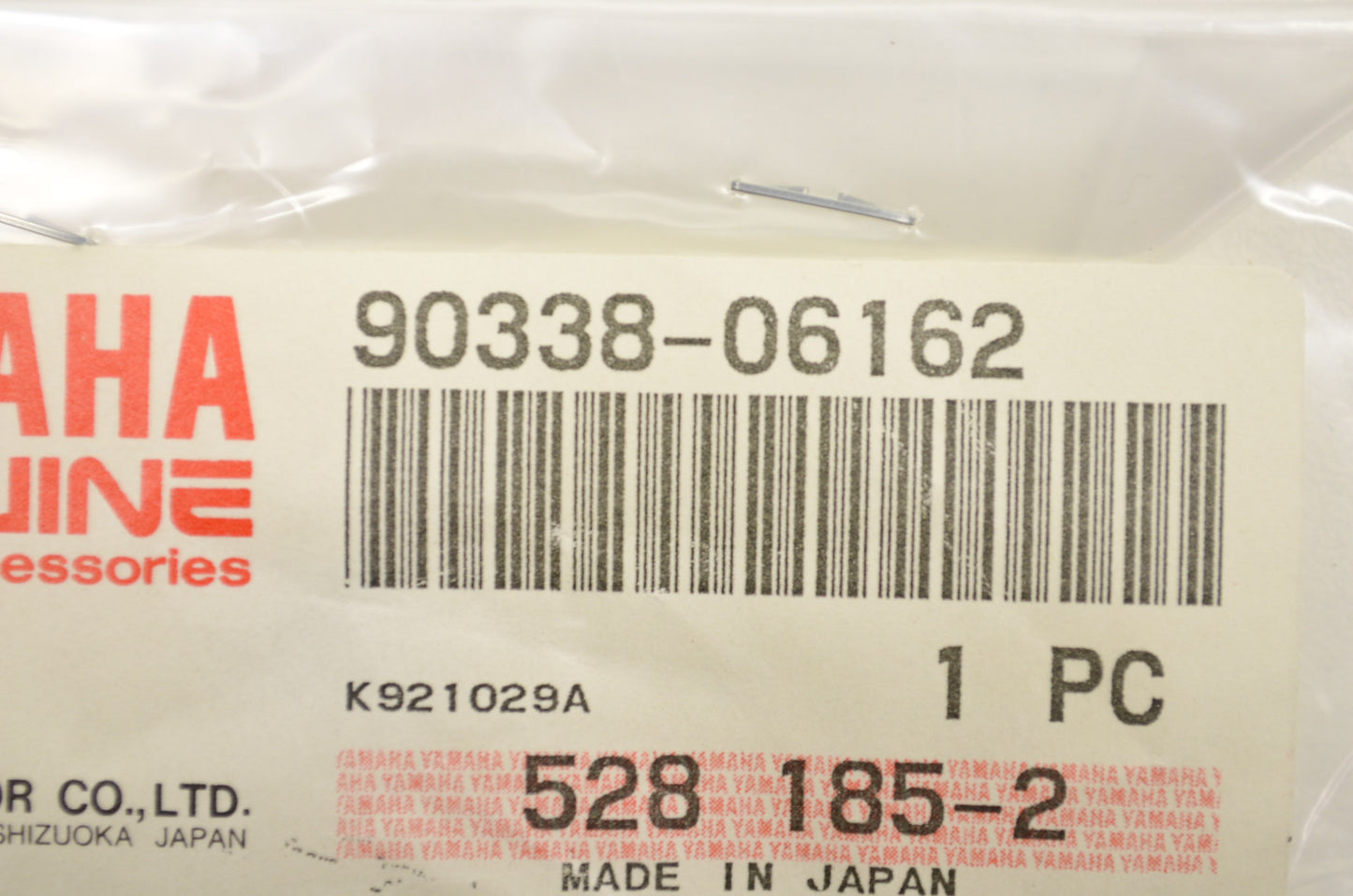 OEM Yamaha 90338-06162-00 Special Shape Plug NOS