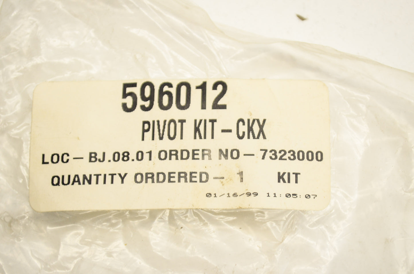 New CKX Helmet Pivot Kit NOS