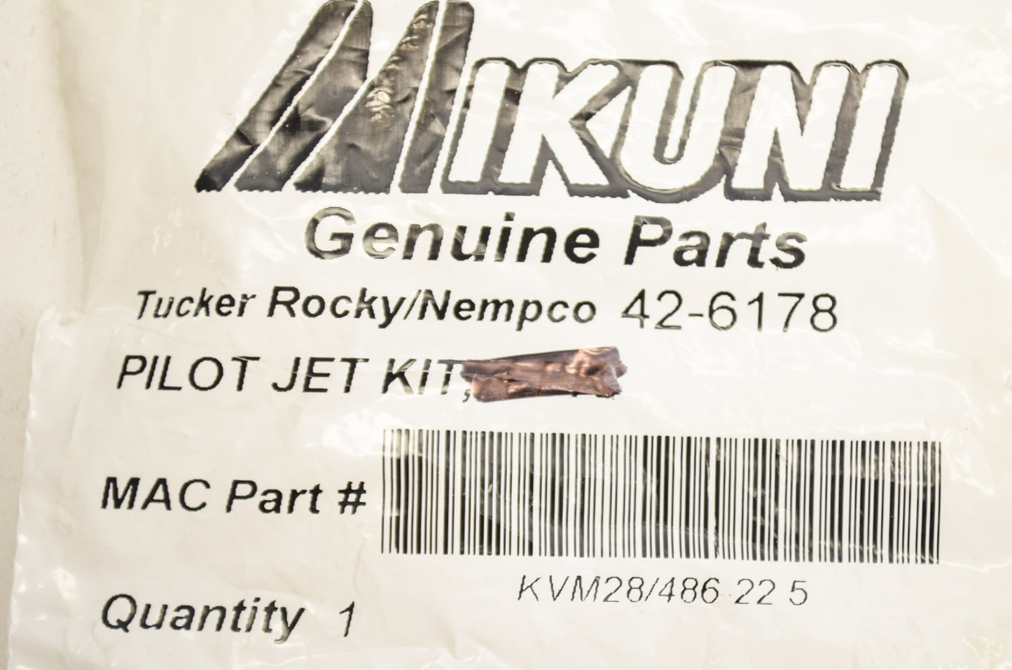 New Mikuni Pilot Jet 22.5 NOS