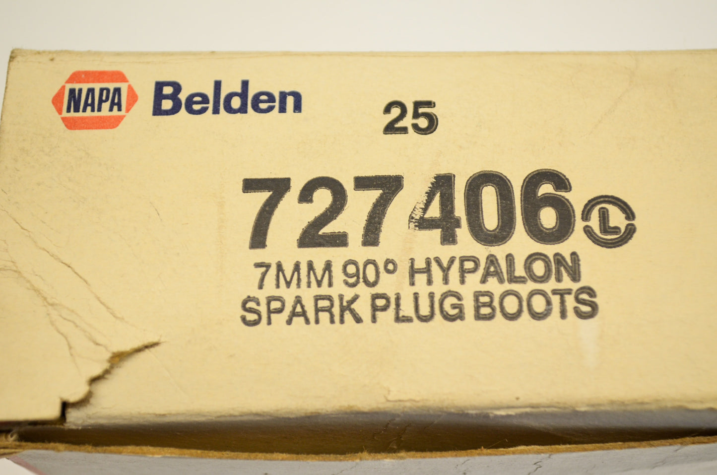 Belden 727406 Hypalon Spark Plug Boot 7mm 90° Qty 2 NOS