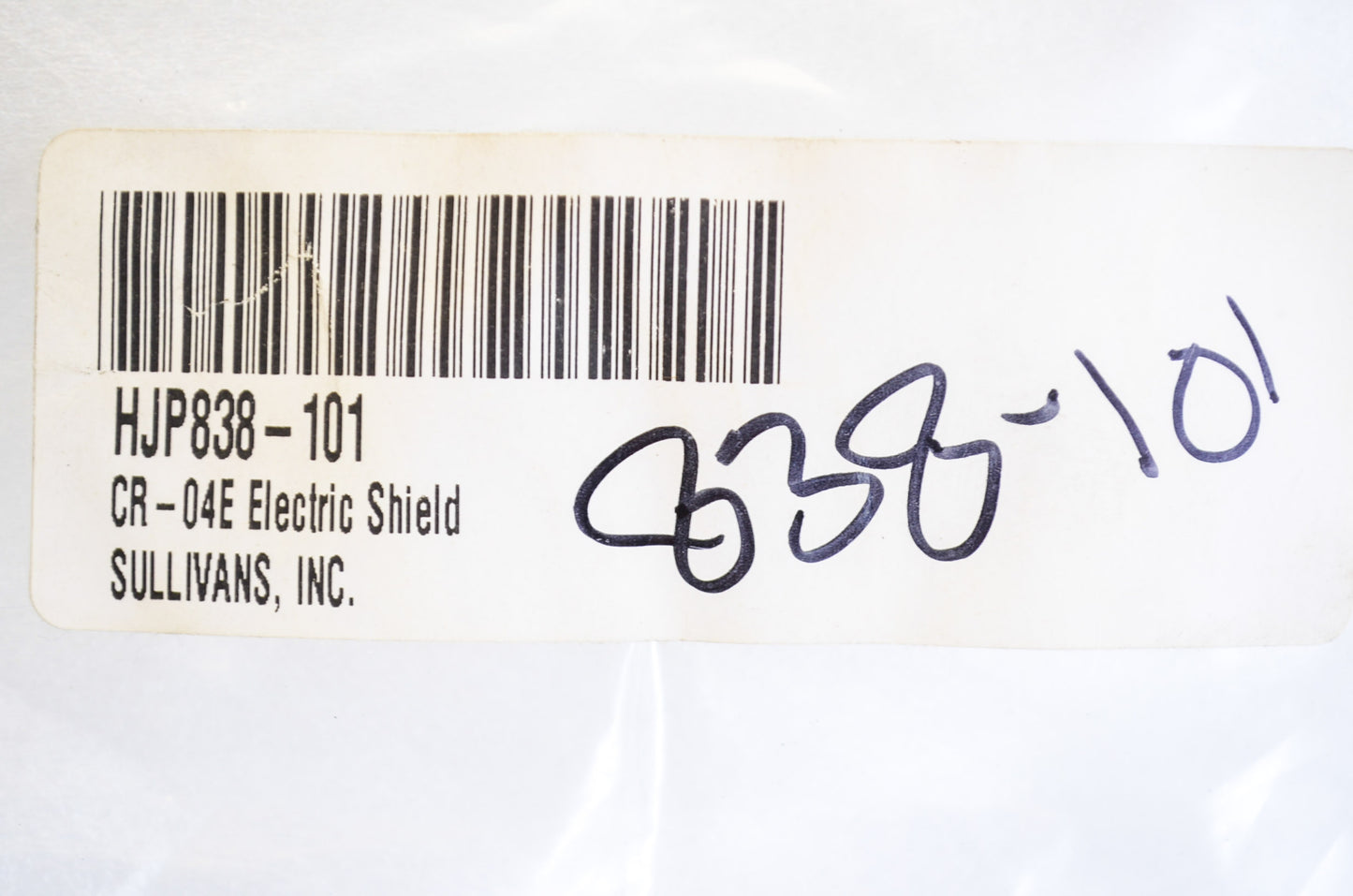 New HJC CR-04E Clear Electric Face Shield NOS