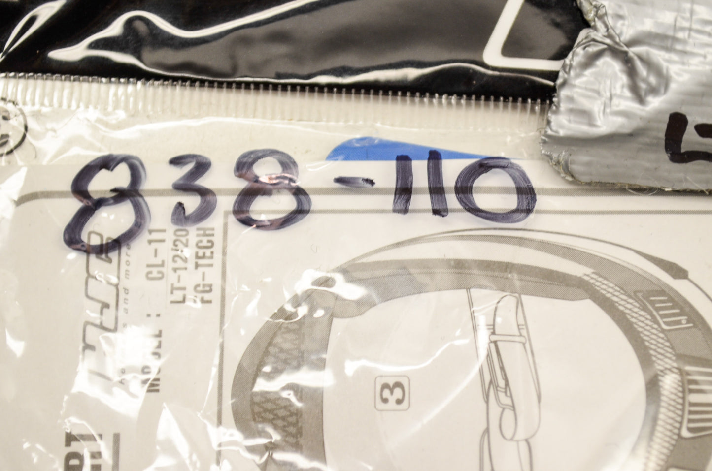 Chin Curtain Kit CL-11 LT-12/20 FG-TECH NOS