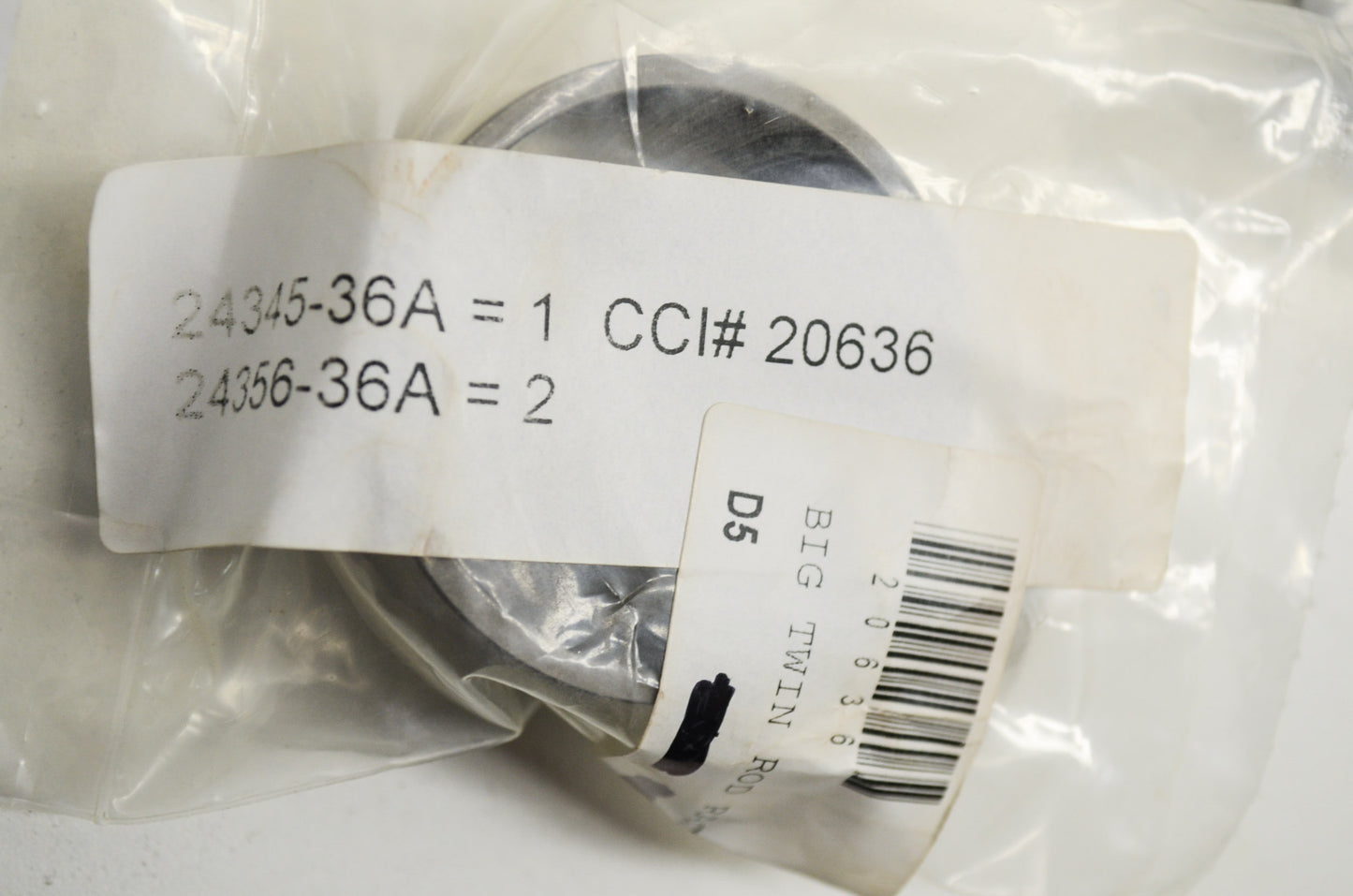 Custom Chrome 20636, 24345-36A, 24356-36A Connecting Rod Bushing Kit NOS
