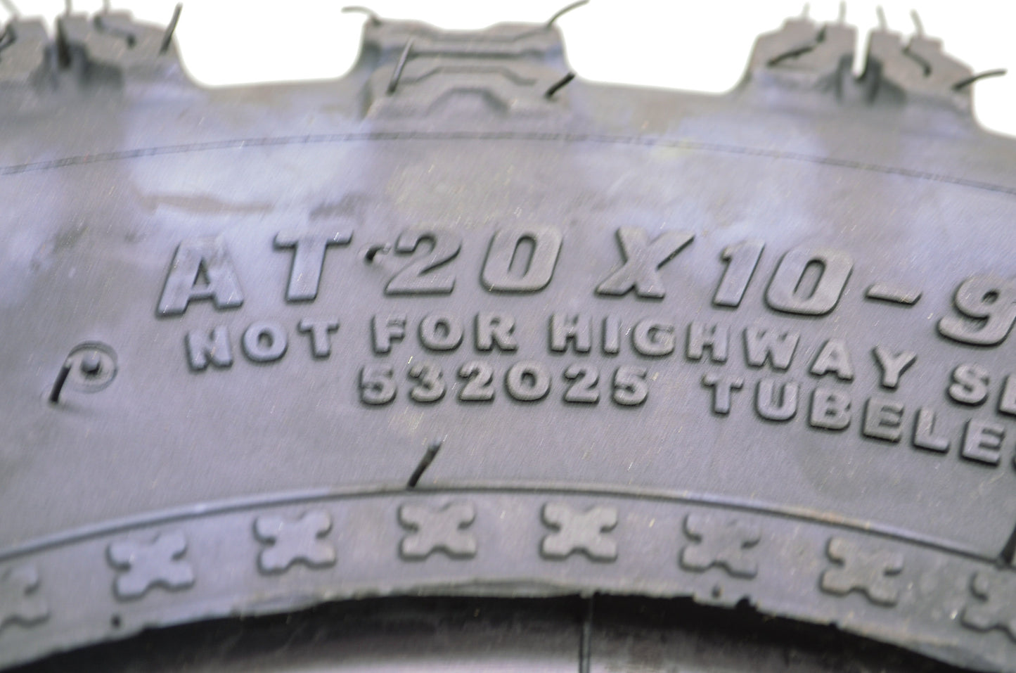 New ITP Hole Shot Tire 20x10-9