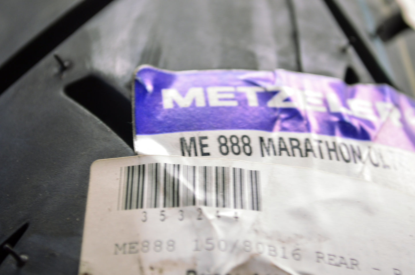 New Metzeler ME 888 Marathon Rear Tire 150/80B-16 M/C 77H