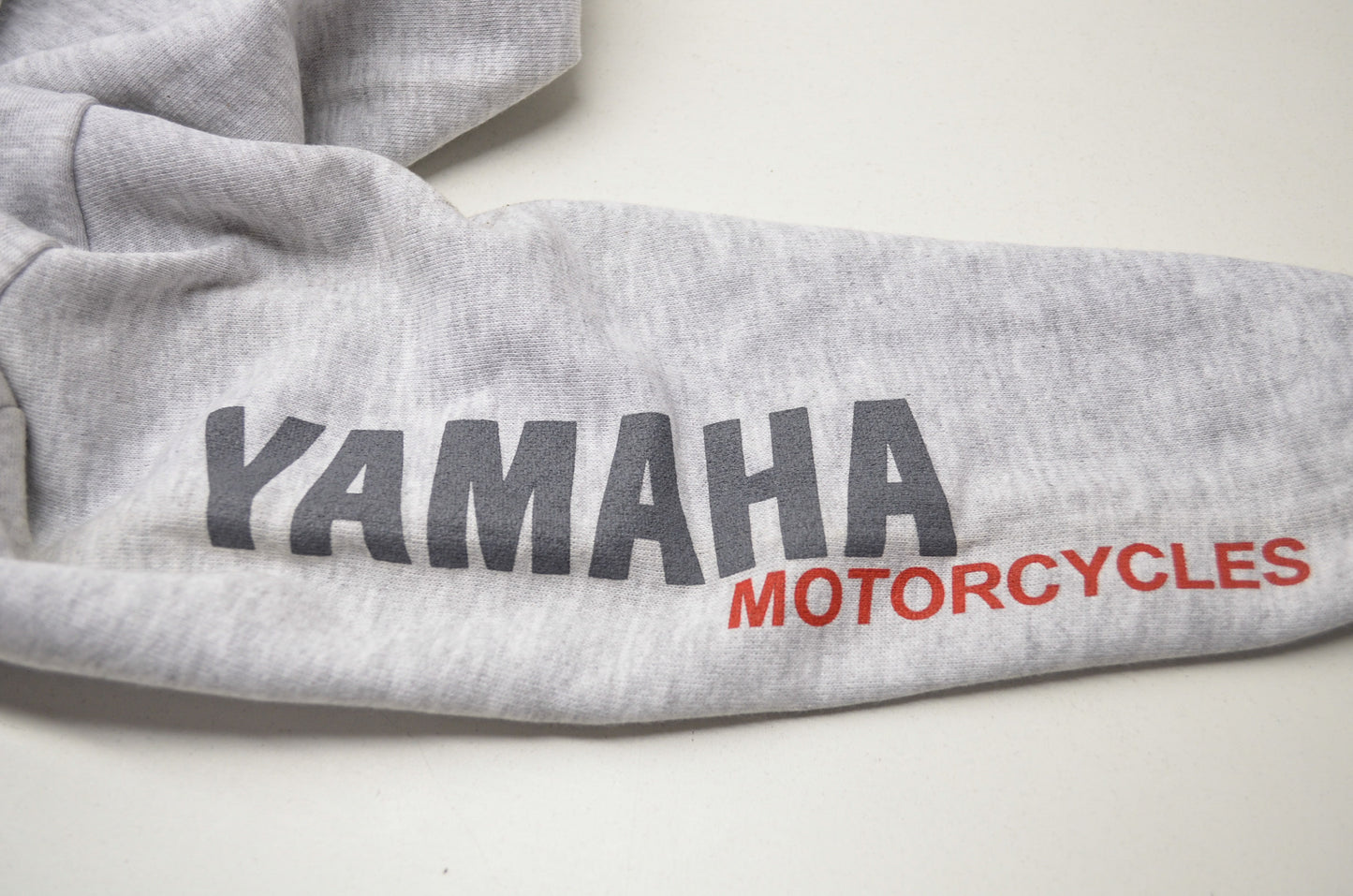 OEM Yamaha Kids Large Gray Star Motorcycle Logo Hooded Sweatshirt NO