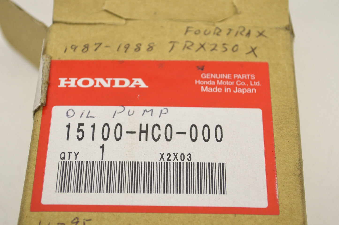 Oil Pump Assembly NOS