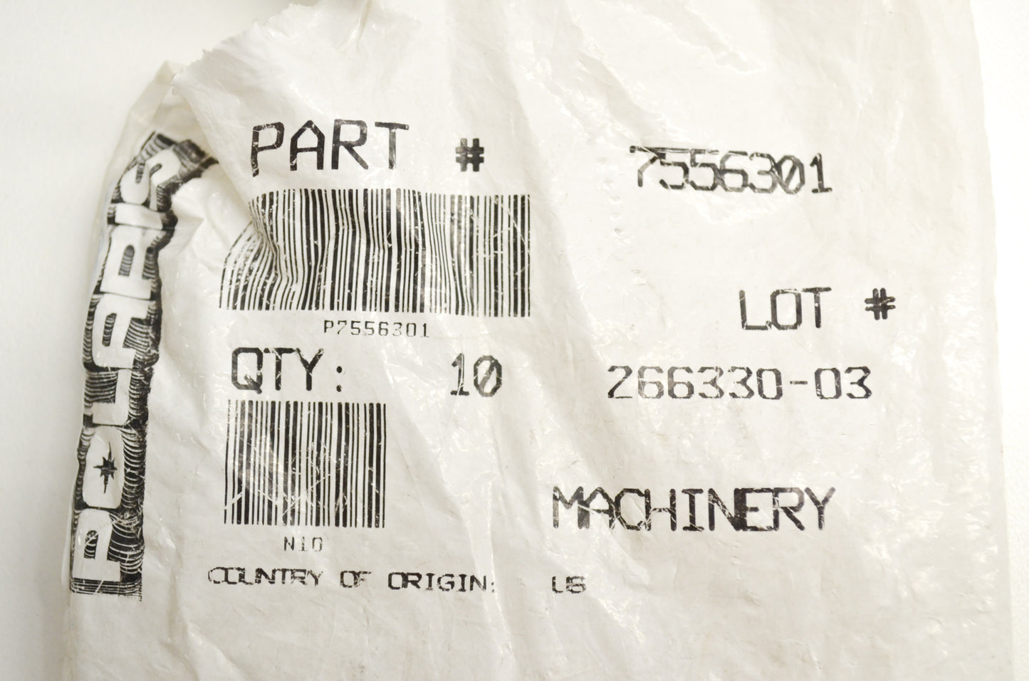OEM Polaris 7556301 Bushing Qty 2