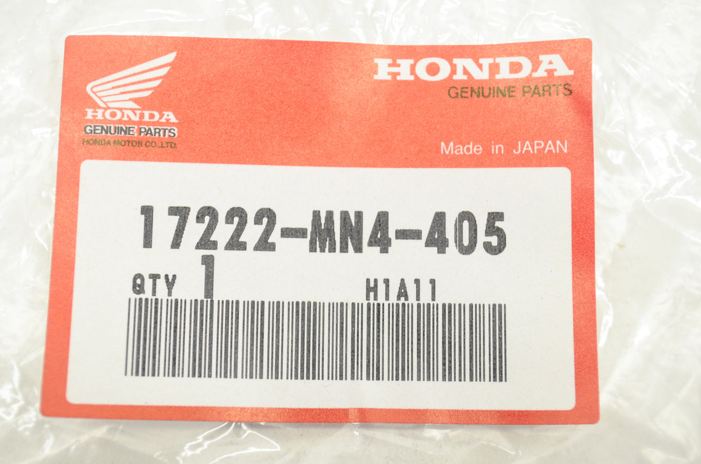 OEM Honda 17222-MN4-405 Seal NOS