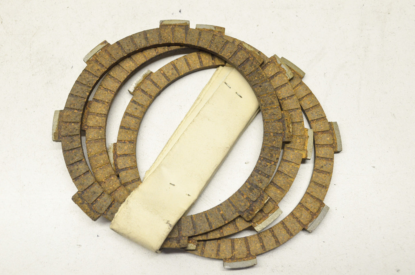 CB200 Clutch Plates Qty 3 NOS