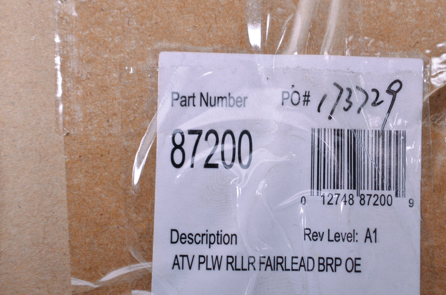 Plow Roller Fairlead NOS