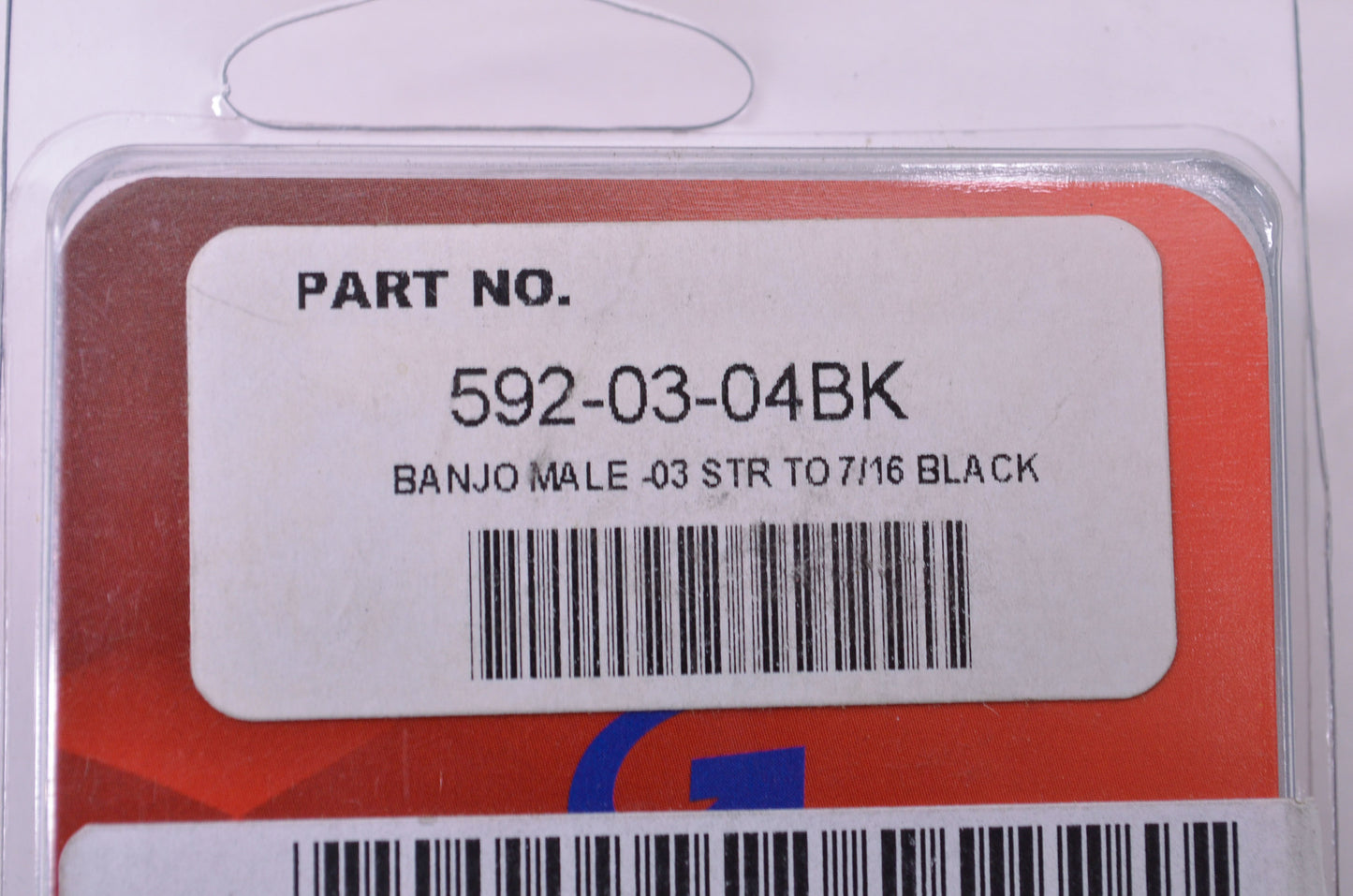 New Goodridge 7/16 Straight Banjo Black NOS