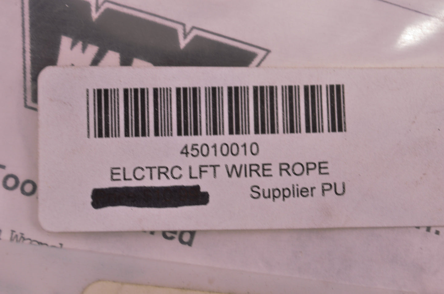 Electric Lift Wire Rope 94-06 Big Twin NOS