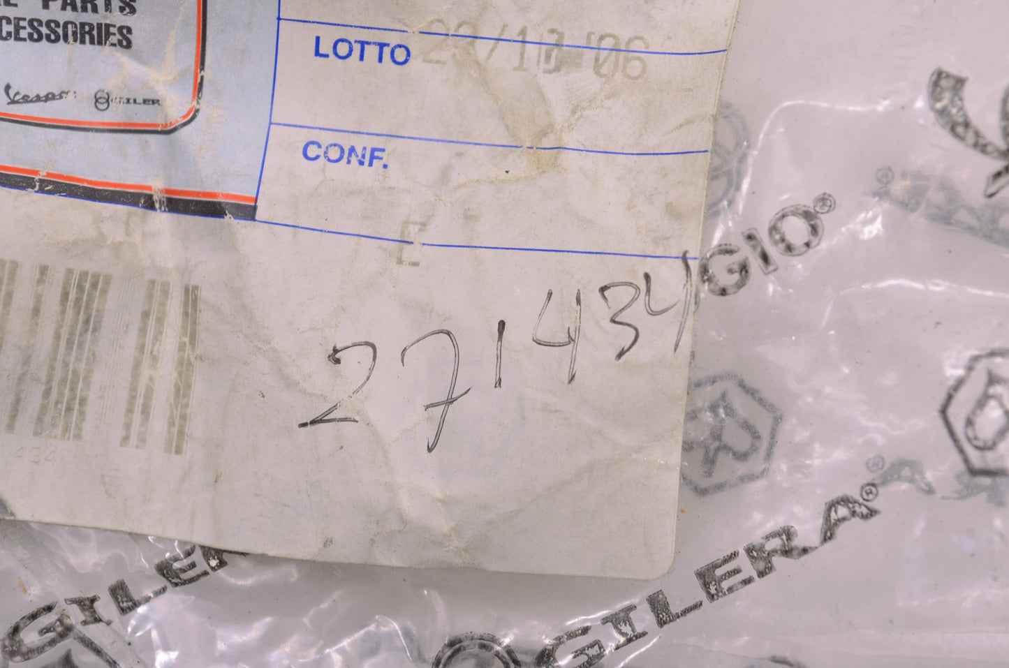 Piaggio 271434 Vespa Screw Qty 5 NOS