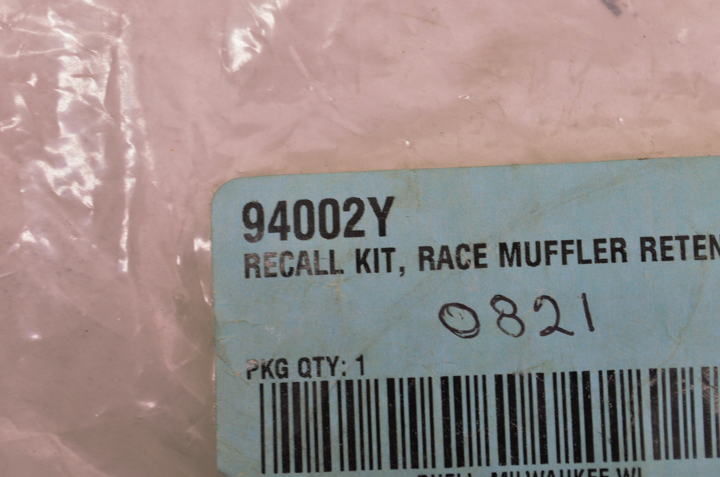 New OEM Buell Race Muffler Retainer NOS