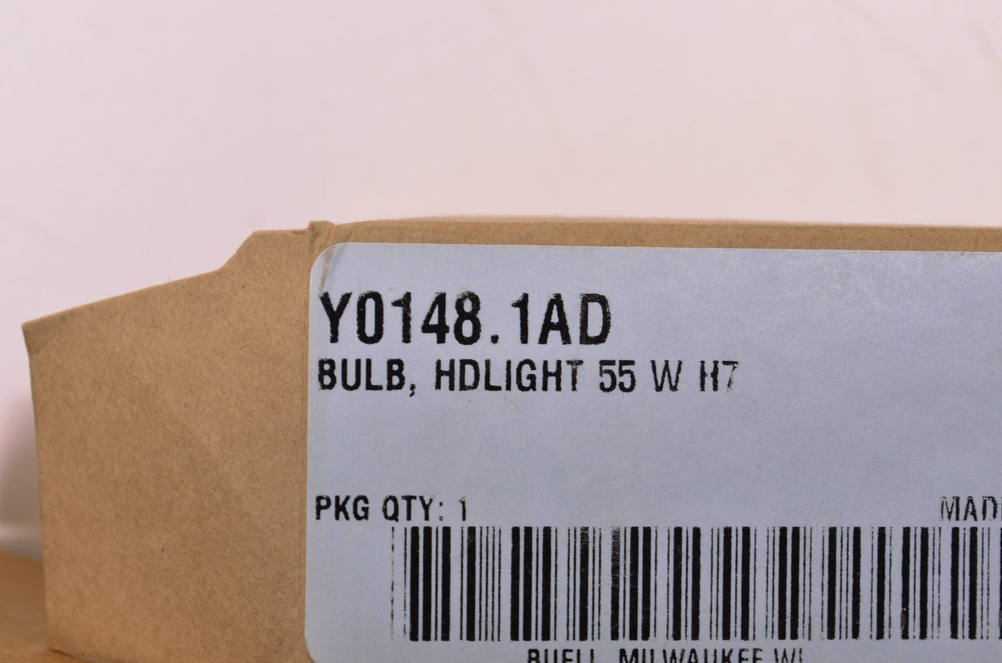New OEM Buell H7 Headlight Bulb NOS