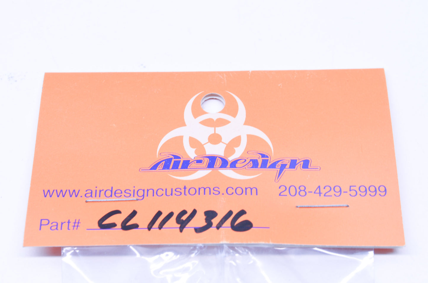 Air Design CL114316 Clamp Kit NOS