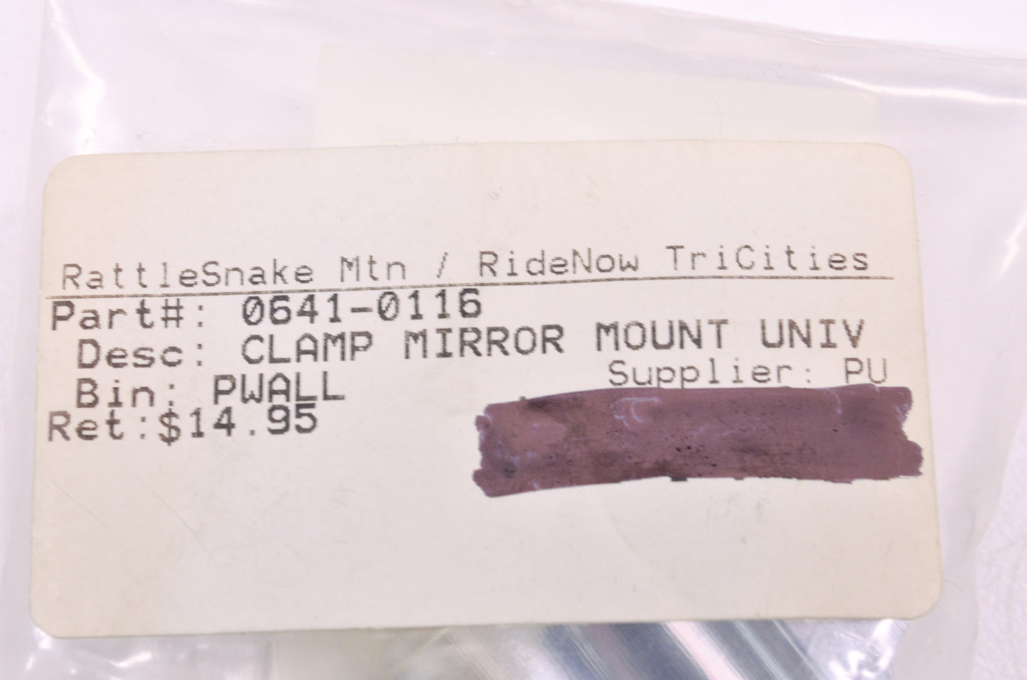 New Maier Mirror Mount NOS