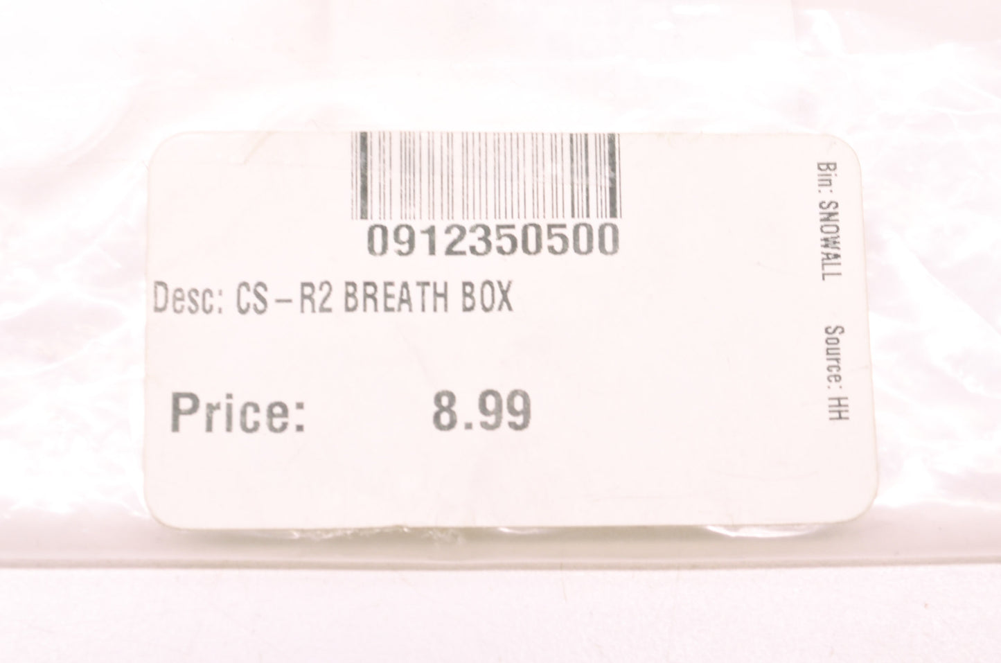 New HJC CS-R2 Breath Box NOS