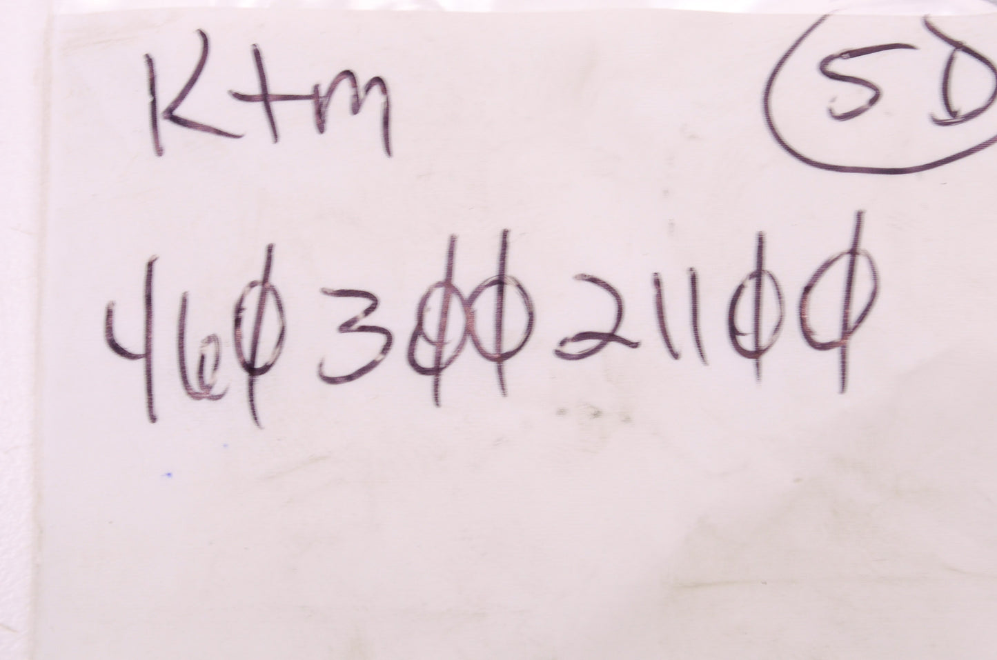 Ktm 46030021100 Oil Drain Plug