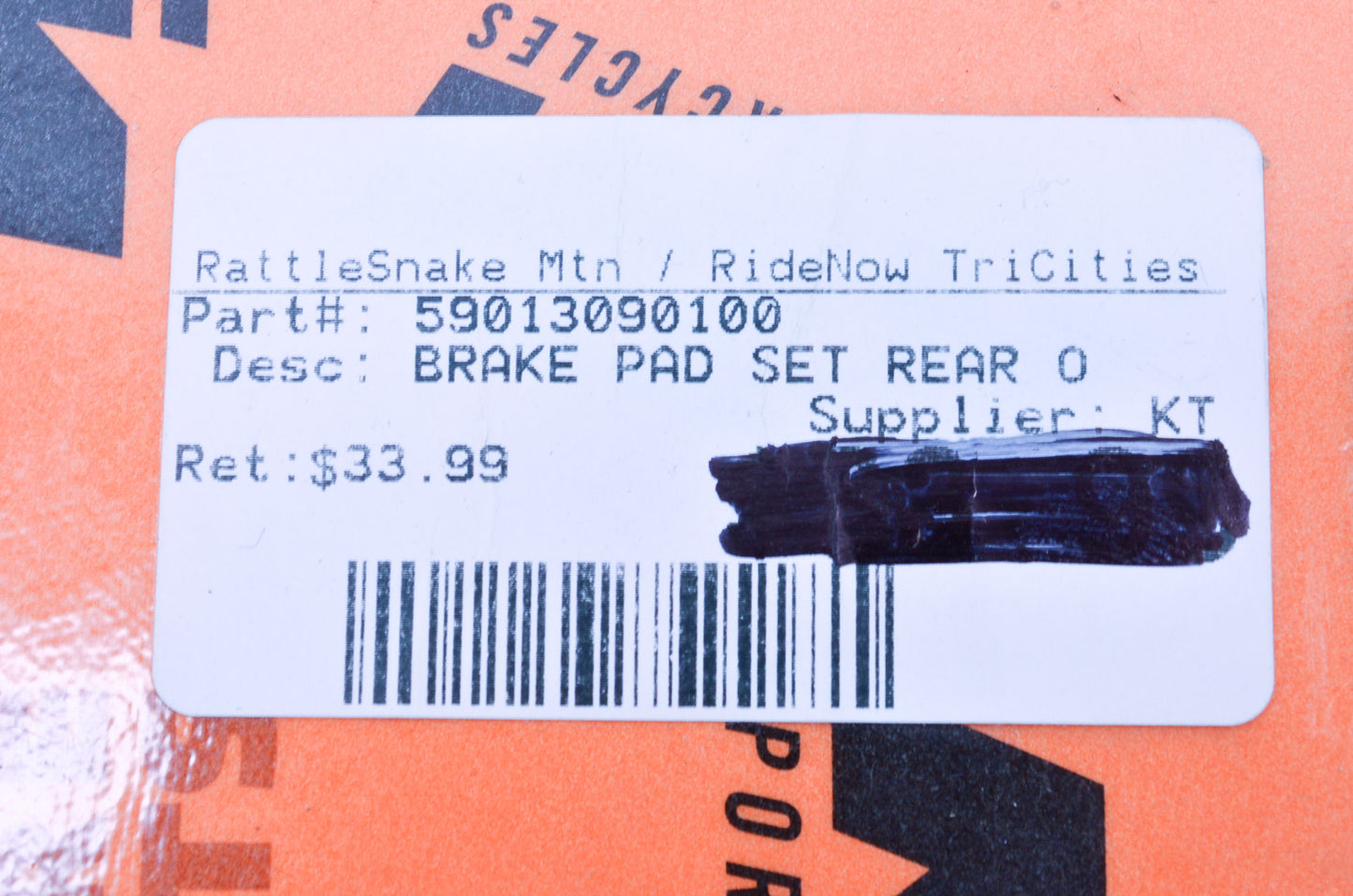New OEM KTM Brake Pad Kit NOS