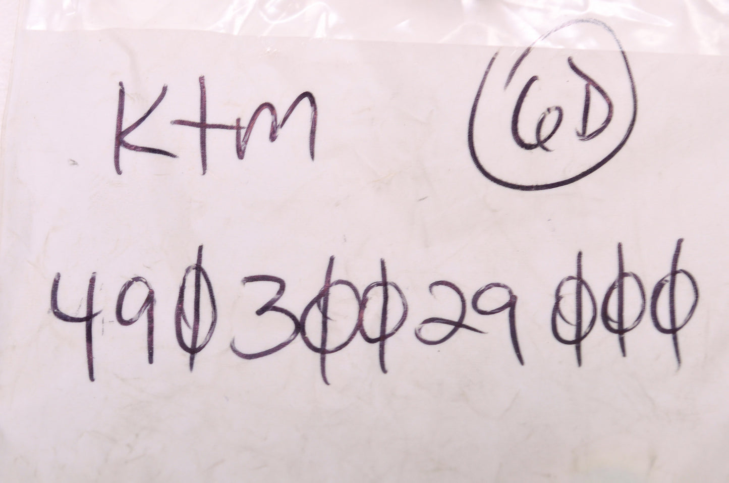 New OEM KTM Oil Drain Plug NOS