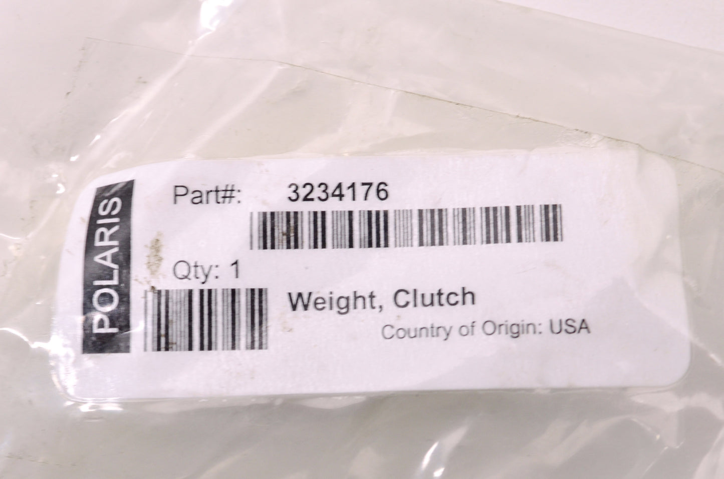 OEM Polaris 3234176 Clutch Weight NOS