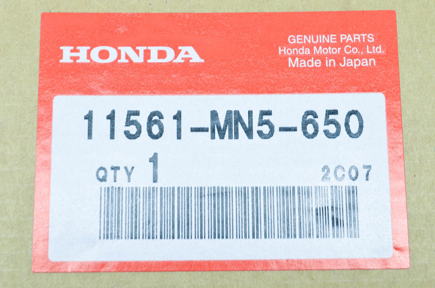 OEM Honda 11561-MN5-650 Gasket NOS