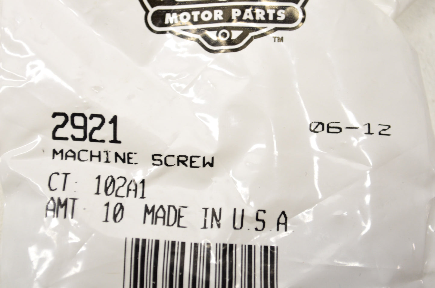 OEM Harley-Davidson 2921 Machine Screw Qty 5 NOS