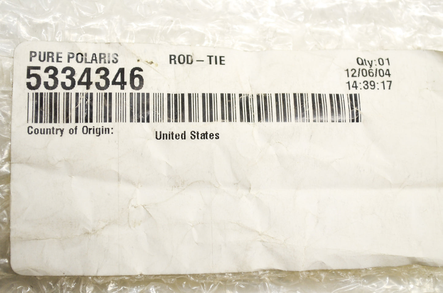 Tie Rod NOS