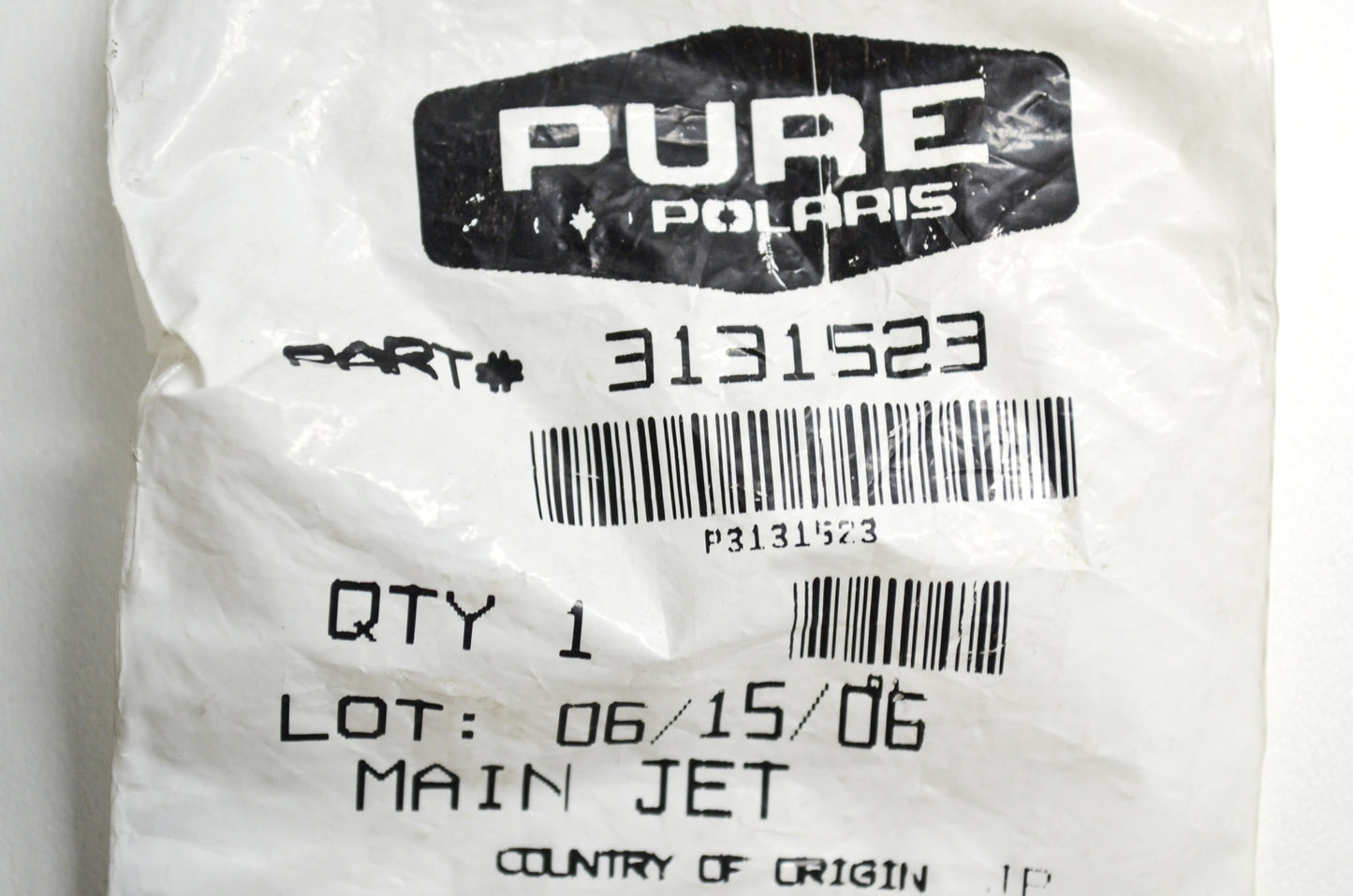 OEM Polaris 3131523 Main Jet 142.5 NOS