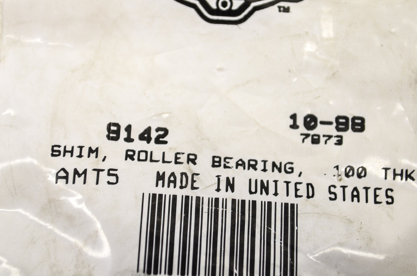 OEM Harley-Davidson 9142 Roller Bearing Shim .100 Qty 2 NOS